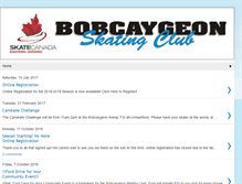 Tablet Screenshot of bobcaygeonskatingclub.com